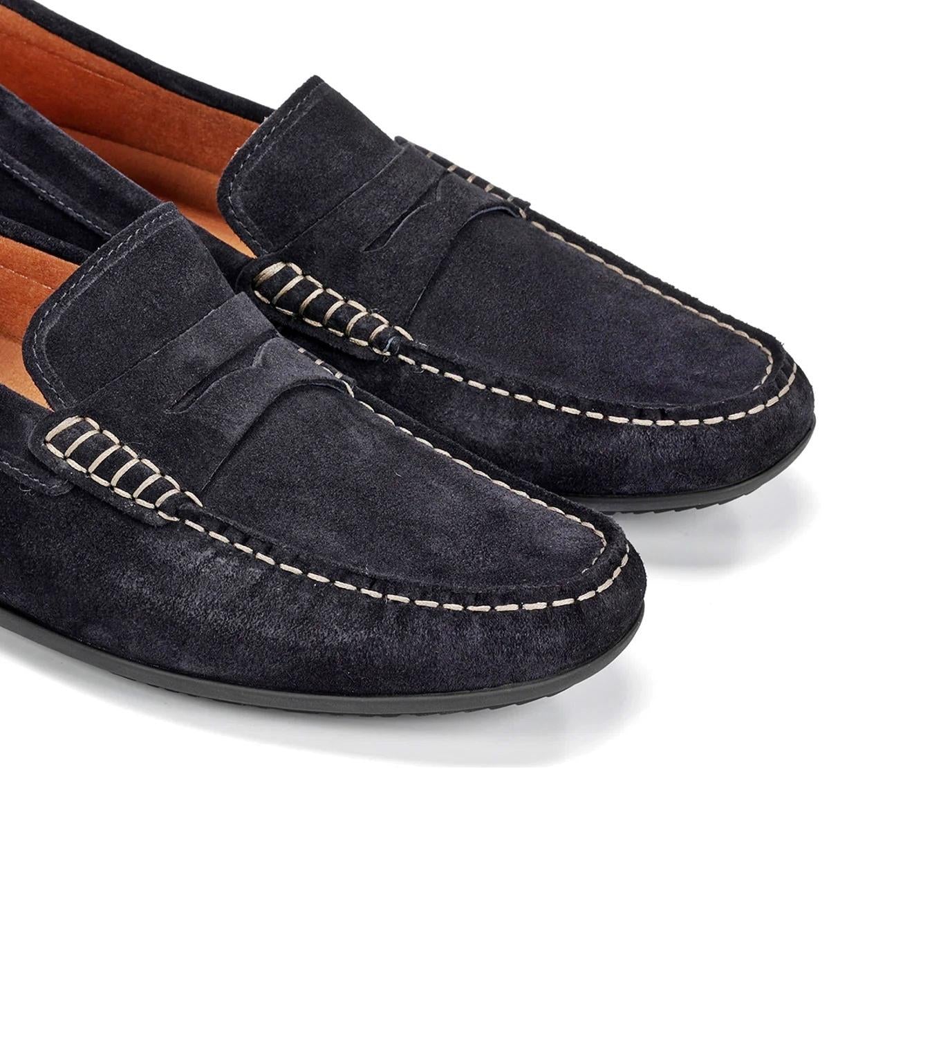 FLUCHOS mocassino fluchos samoa f2207 blu marino F2207 AFELPADO MARINO 