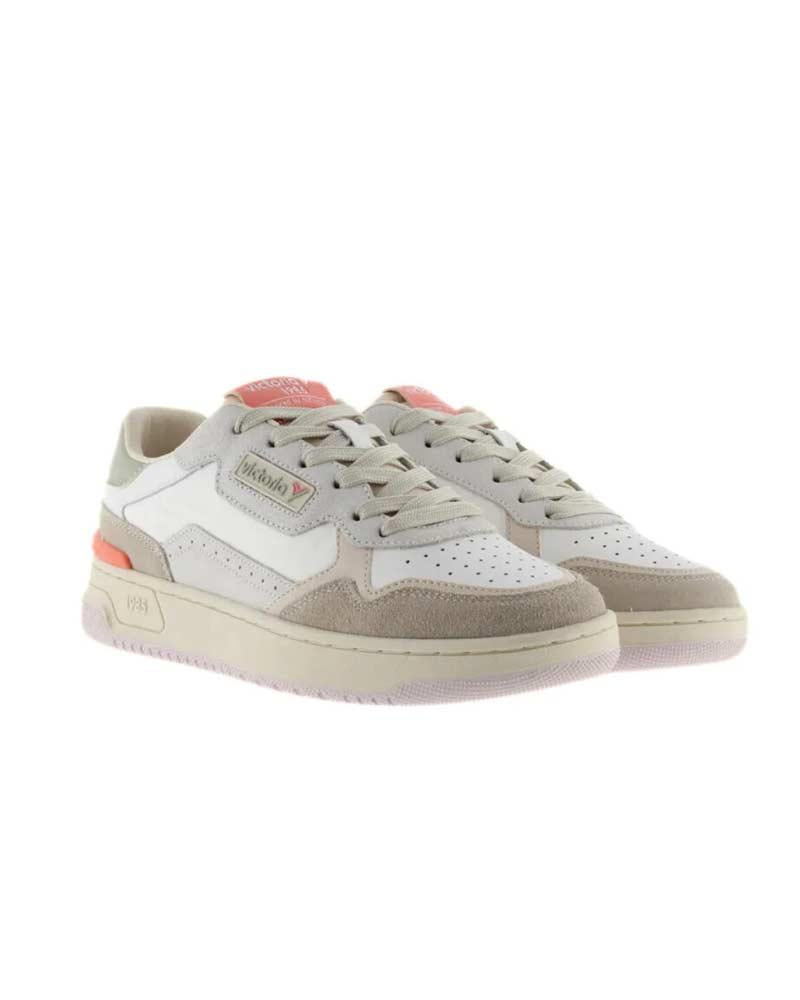 VICTORIA Sneakers Victoria donna 8800124 beige<BR/><BR/> 8800124 CASUAL PATCH 