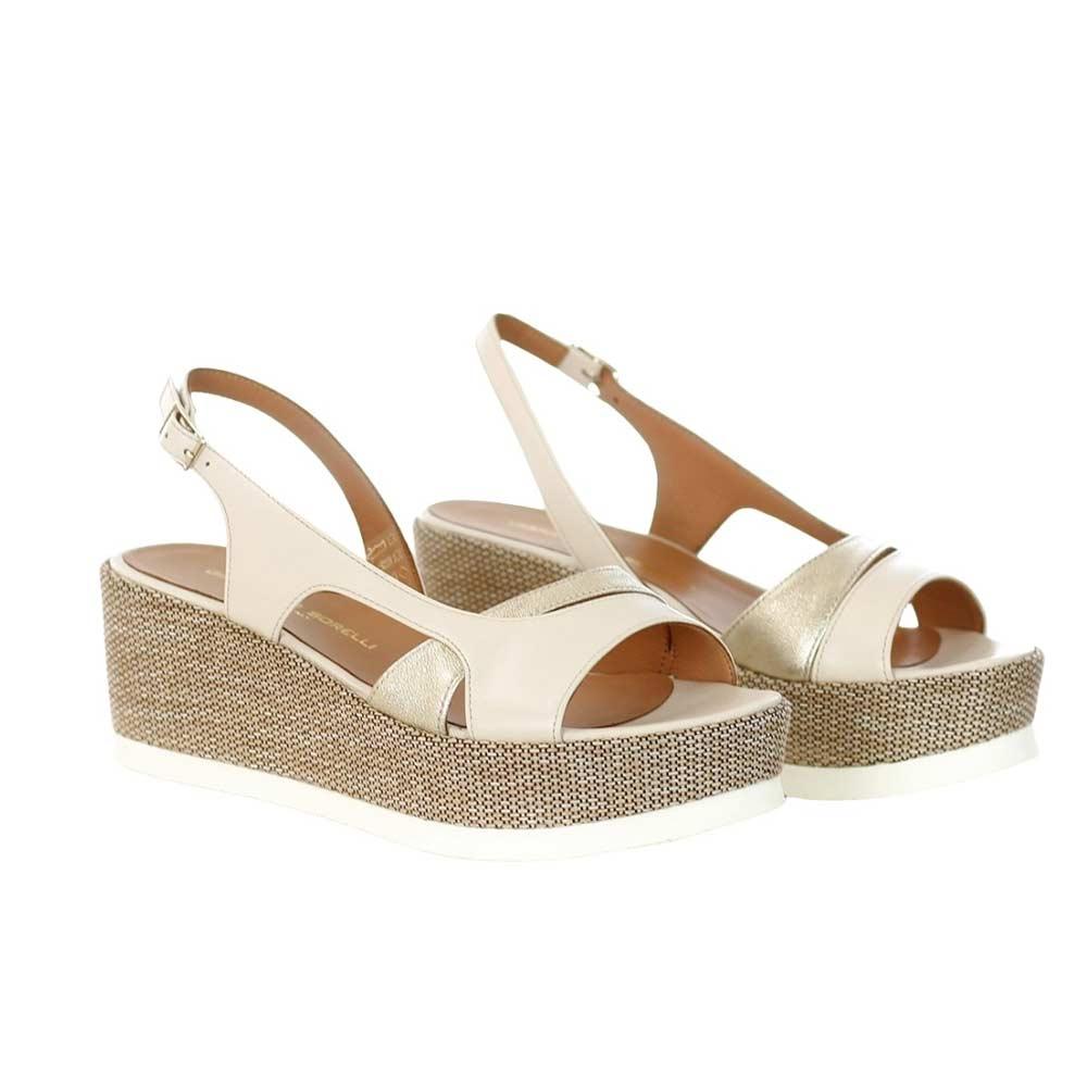 GIANMARCO SORELLI Sandali Gianmarco Sorelli donna Jil 2213 milk<BR/> 2213/JIL SOFTY MILK 