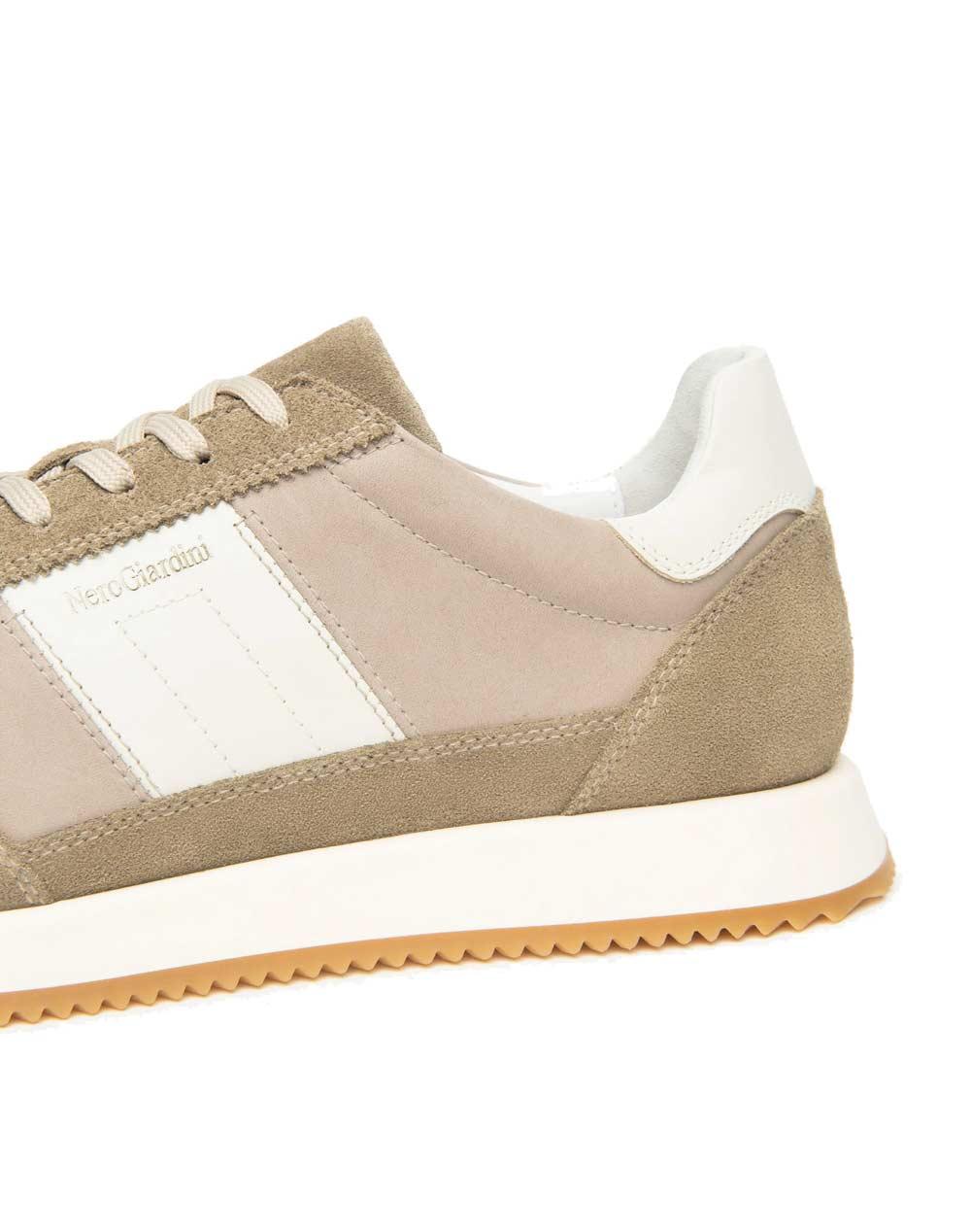 NEROGIARDINI Sneakers NeroGiardini uomo E601110U argilla E601110U 501 AROLD VELO 