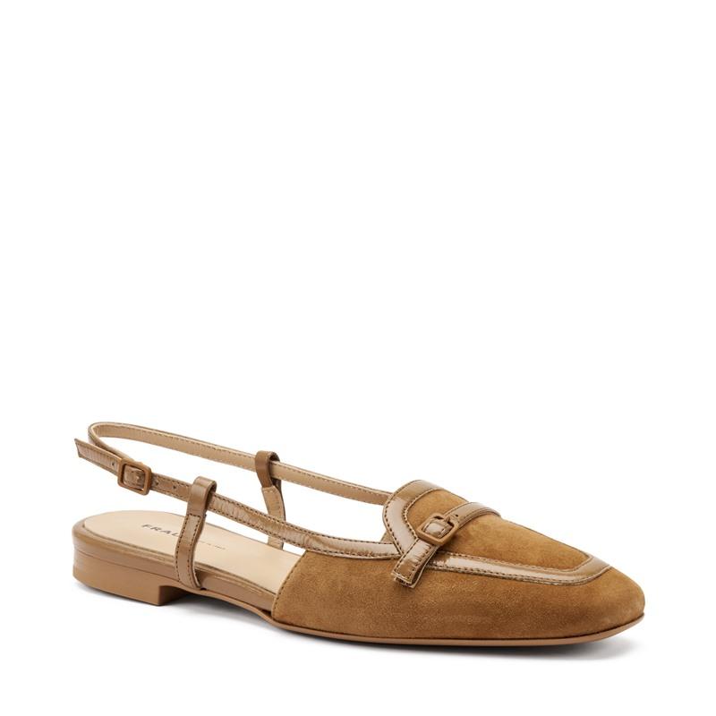 FRAU Chanel frau donna 91d6 sese brown pelle p25 91D6 DAINO SELLA 