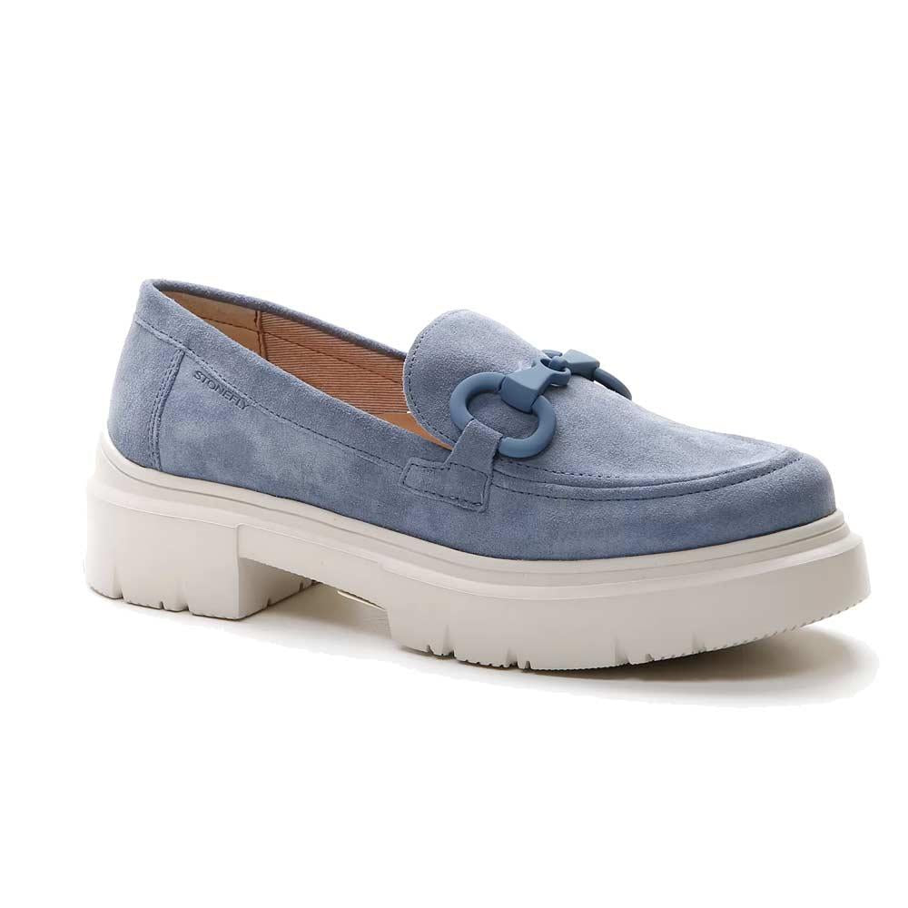 STONEFLY Mocassini Stonefly donna 219666 Phoebe16 blu<BR/> 219666 7OJ PHOEBE BLUE 