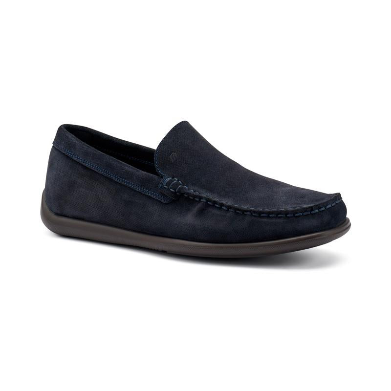 FRAU Mocassino frau uomo 14h4 blu slip on p25 14H4 CASTORO BLU 