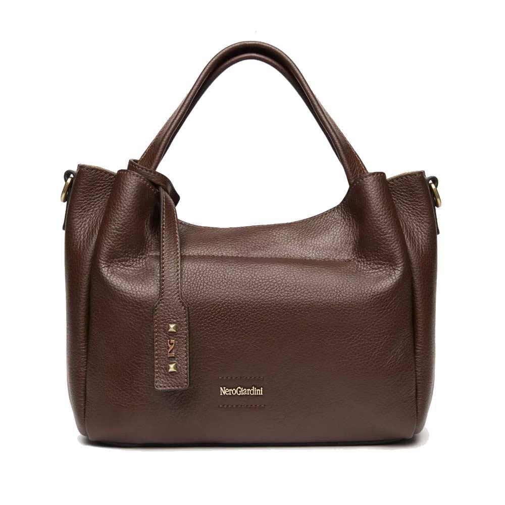 NEROGIARDINI BORSE Borsa donna NeroGiardini I544031D marrone I544031D 742 DOLLARO GLACE 