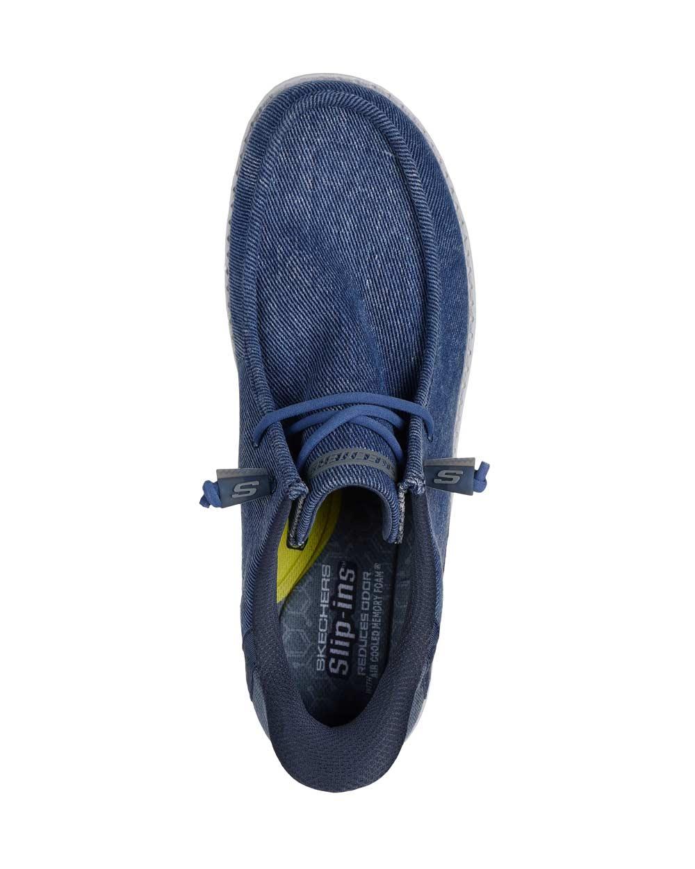 SKECHERS Sneakers Skechers uomo 210959 Coronado blu denim 210959 DEN CORONADO - MELSON 