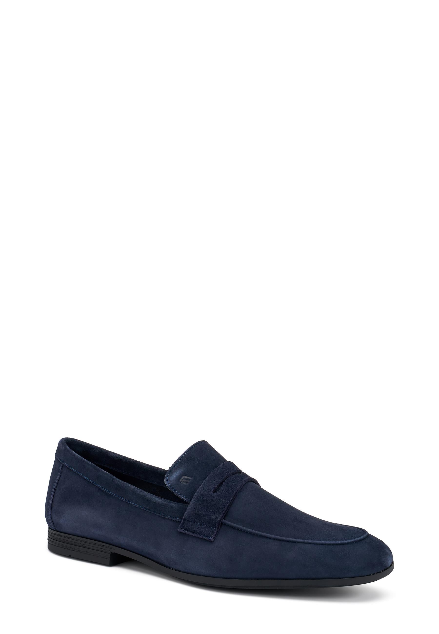 FRAU Mocassino frau uomo 34b5 blu suede scamosciato 34B5 DAINO BLU 