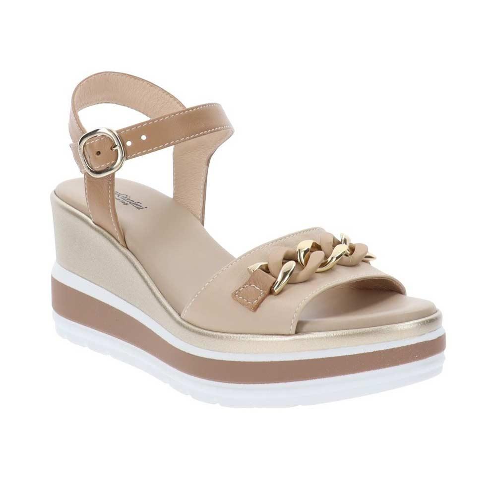 NEROGIARDINI Sandali NeroGiardini donna E410530D lino<BR/> E410530D 453 PANDORA LINO 