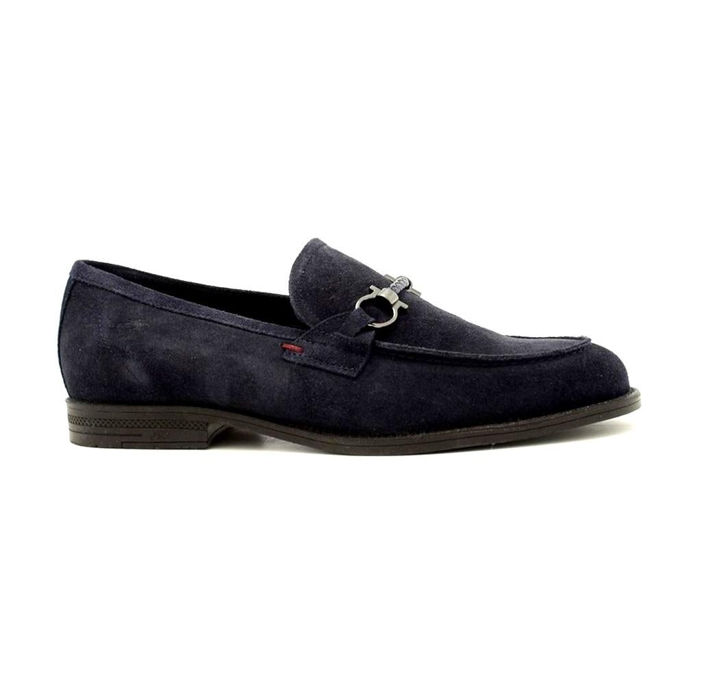 FLUCHOS Mocassino fluchos uomo henri f1930 afelpad blu P25 HENRI F1930 AFELPADO MARINO 
