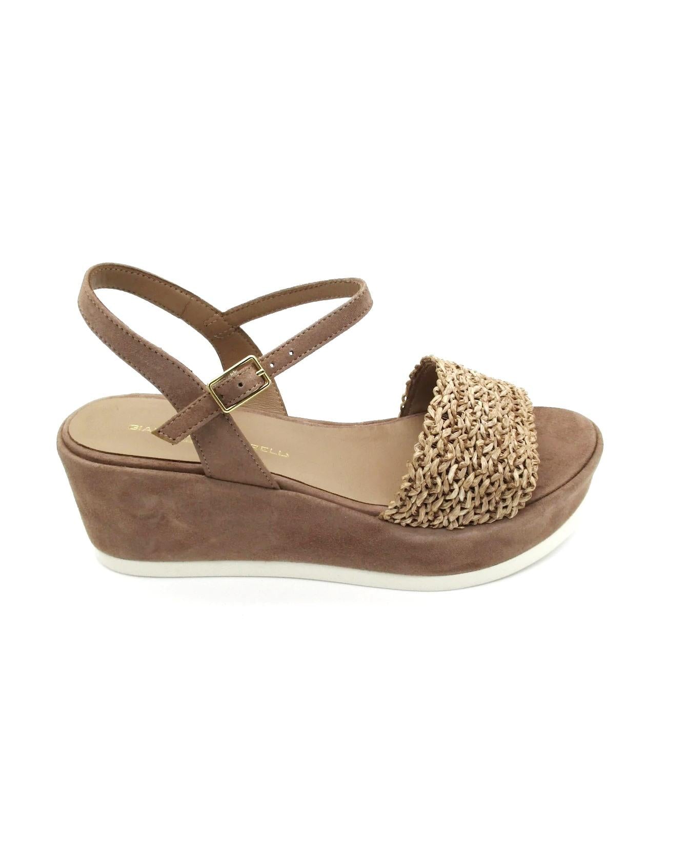 GIANMARCO SORELLI Sandali Gianmarco Sorelli donna ondel Jil 2162 legno 2162/JIL/XLG ONDEL LEGNO 