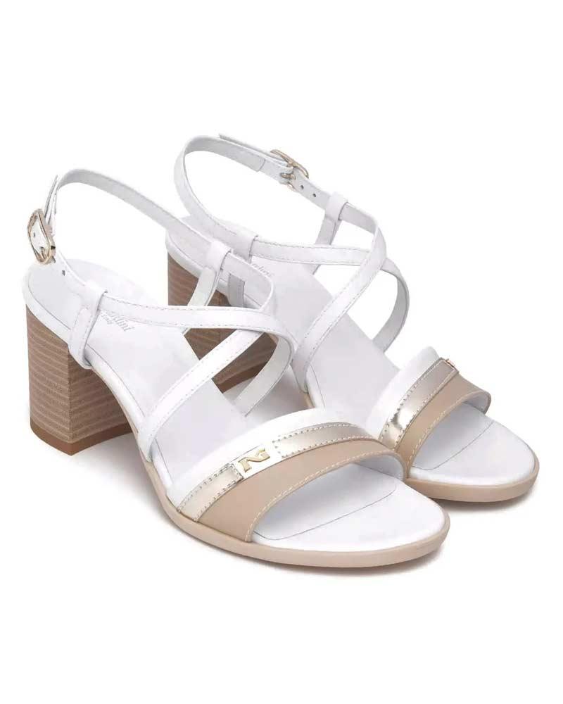 NEROGIARDINI Sandali NeroGiardini donna E513441D lino E513441D 453 TAMIGI LINO 