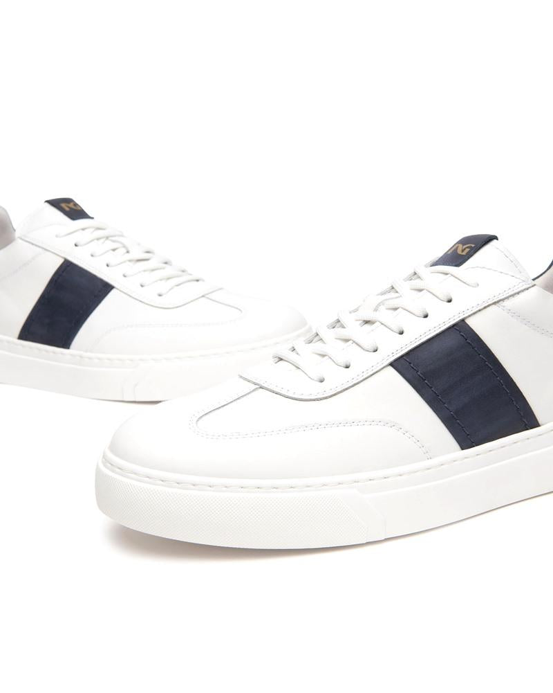 NEROGIARDINI Sneakers nerogiardini uomo E500691u sparta bianca p25 E500691U 707 SPARTA BIANCO 