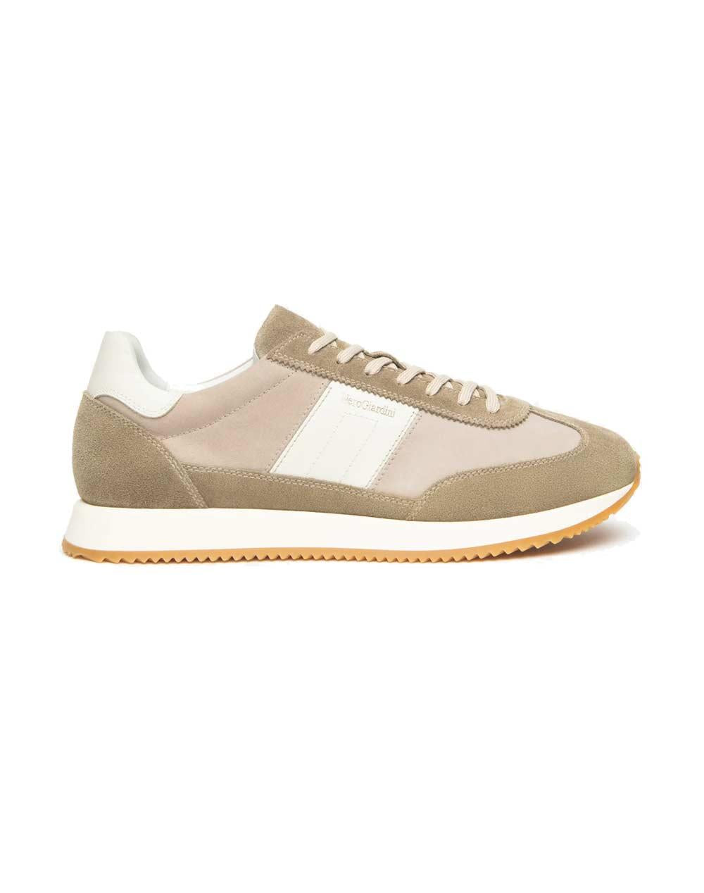 NEROGIARDINI Sneakers NeroGiardini uomo E601110U argilla E601110U 501 AROLD VELO 