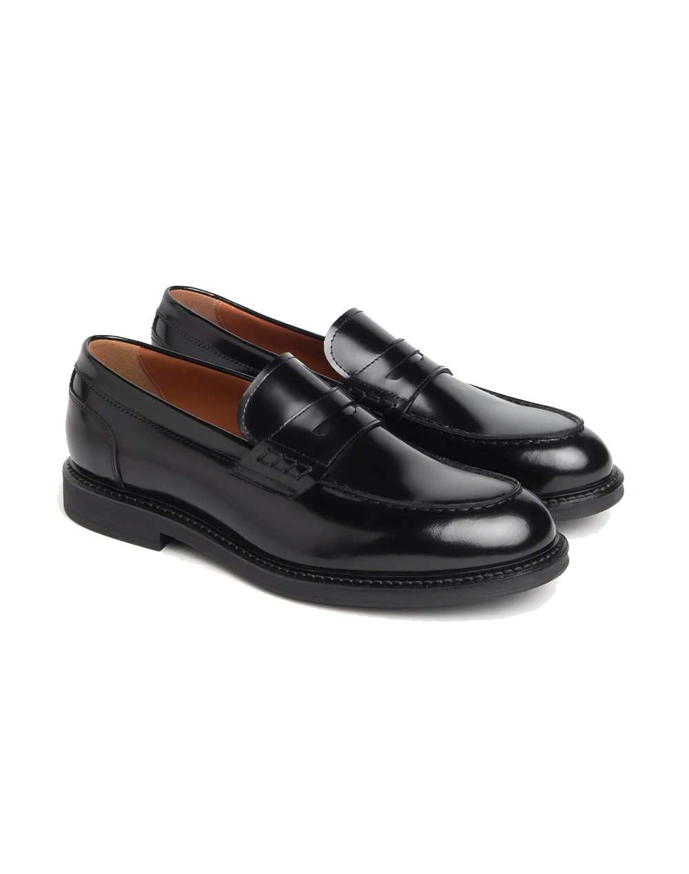 NEROGIARDINI Mocassini NeroGiardini uomo E500600U neri E500600U 100 WEMBLEY NERO 