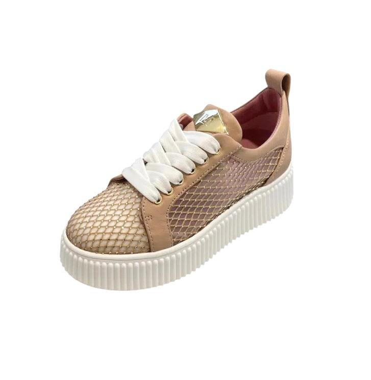 LORENZO MARI Sneakers lorenzo mari sally 24 rete nude strass pe25 SALLY 24 RETE STRASS NUDE 