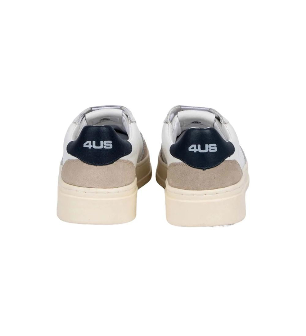 PACIOTTI 4US Sneakers Paciotti 4us uomo Aron bianche ARON VELOUR BIANCO 