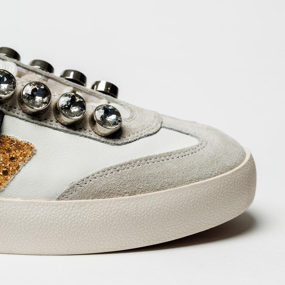 EMANUELLE VEE Sneakers emanuelle vee donna olivia 500 452p a25 452P-500-10 P003 CB WH/BL 