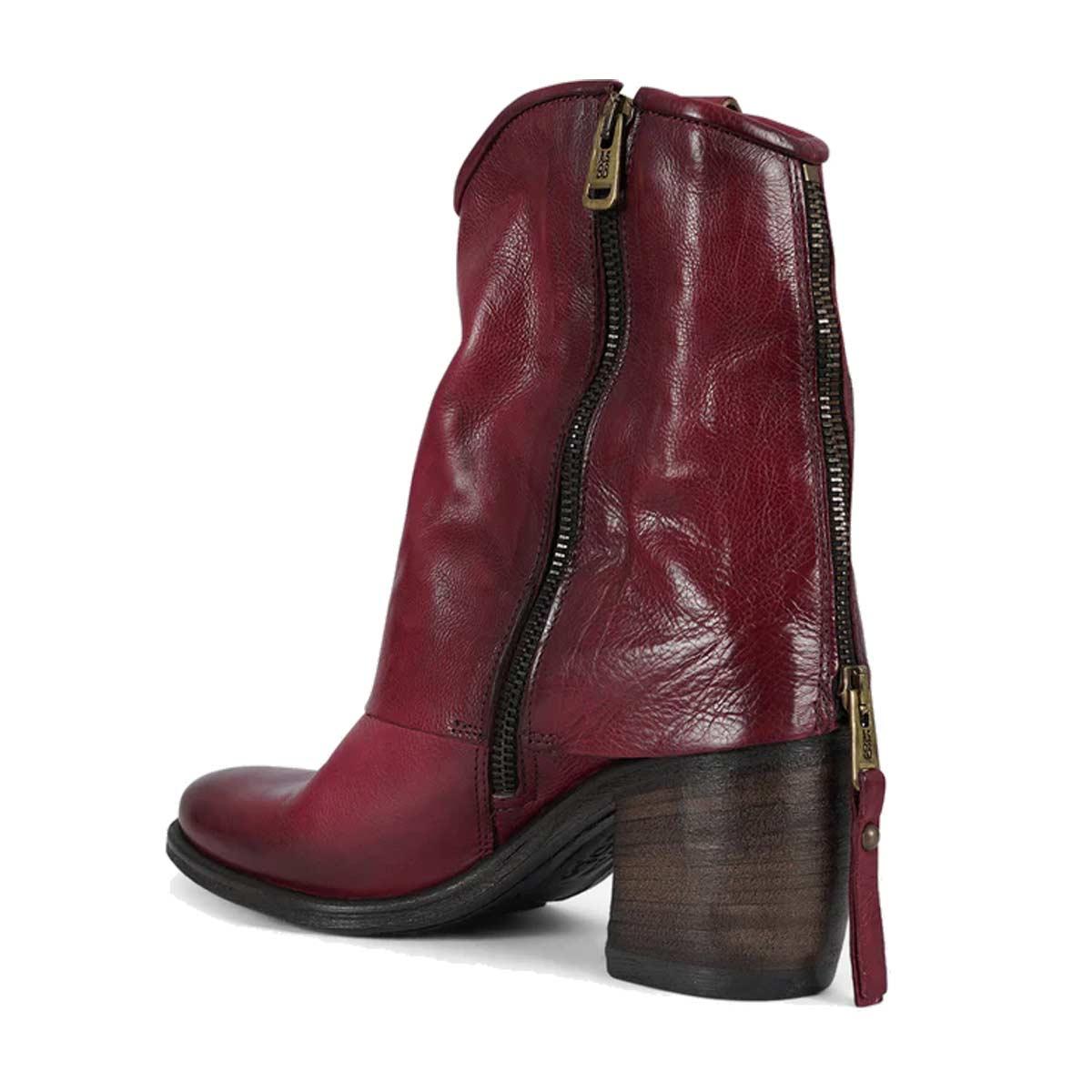 A.S.98 Stivaletti A.S. 98 donna B82210 Rithm rubino<BR/> B82210 RUBINO 