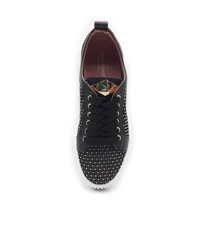 LORENZO MARI Sneakers lorenzo mari sally 24 rete nero strass pe25 SALLY 24 RETE STRASS NERO 