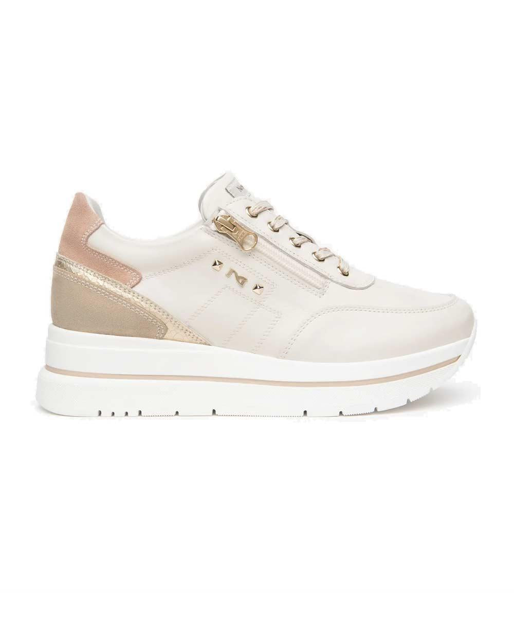 NEROGIARDINI Sneakers NeroGiardini donna E615203D osso E615203D 713 VELVET OSSO 