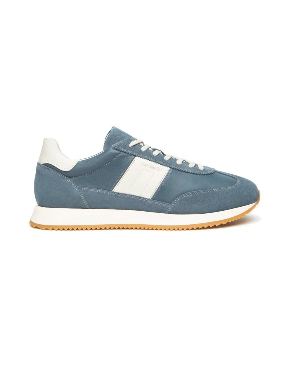 NEROGIARDINI Sneakers NeroGiardini uomo E601110U avio E601110U 203 VELOUR AVIO 