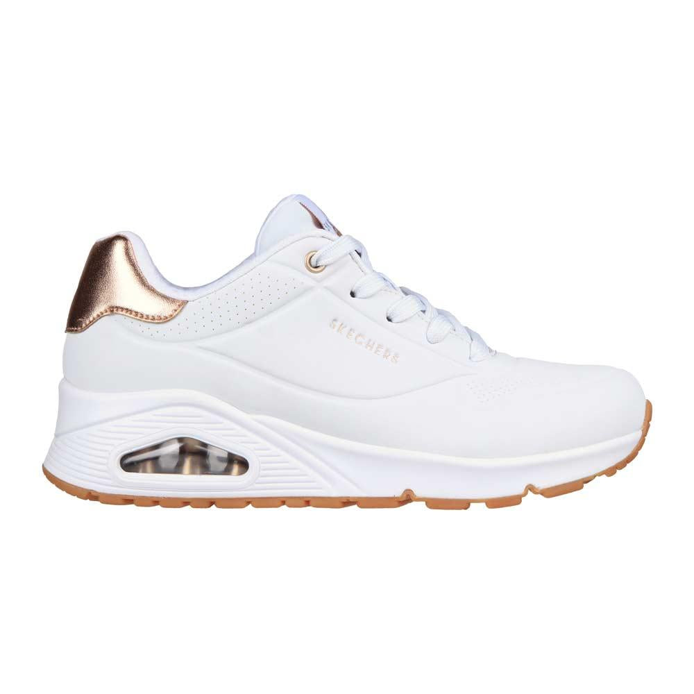 SKECHERS Sneakers Skechers donna 177094 bianche 177094 WHT GOLDEN AIR 