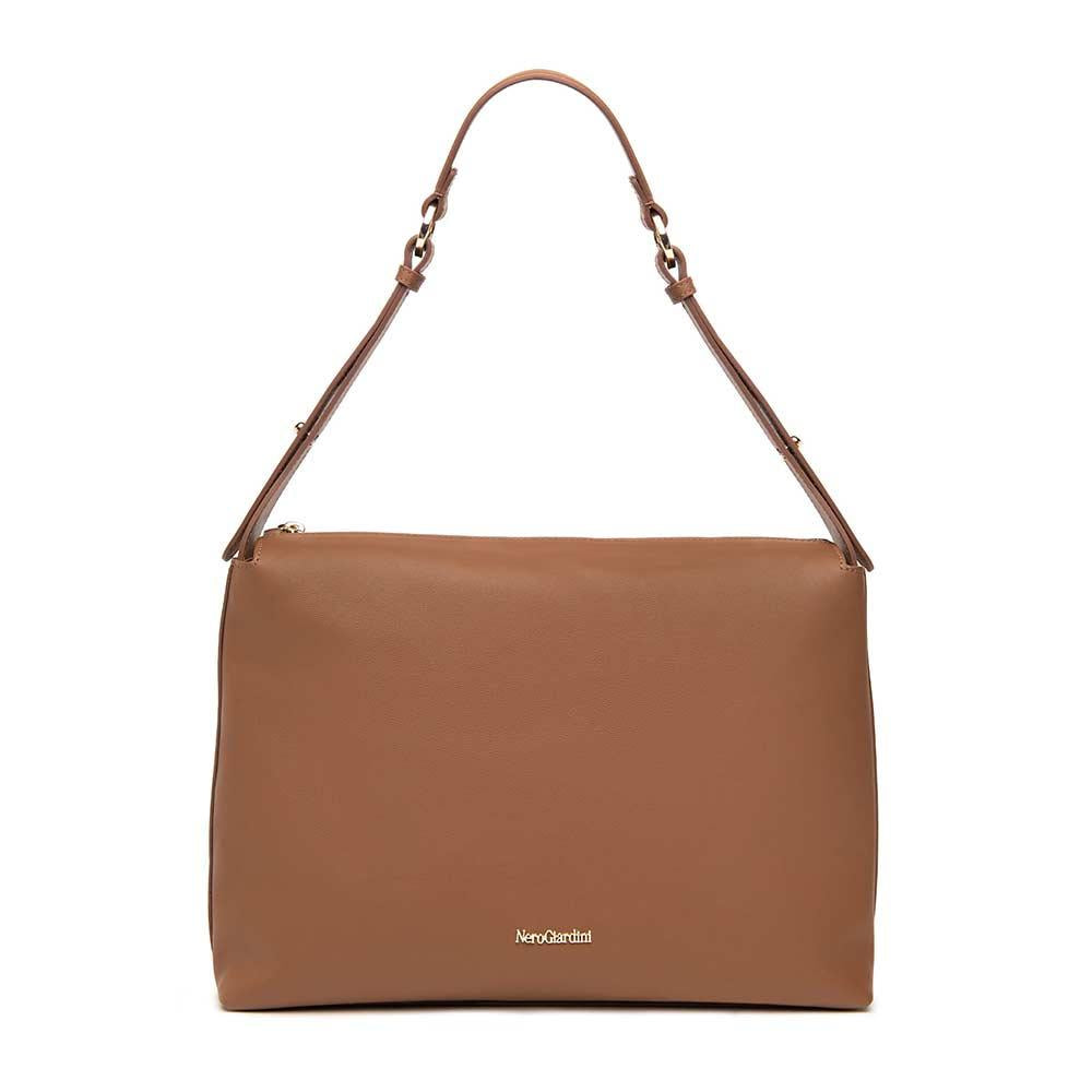NEROGIARDINI BORSE Borsa NeroGiardini Donna I443811D cuoio<BR/> I443811D 400 RENO CUOIO 