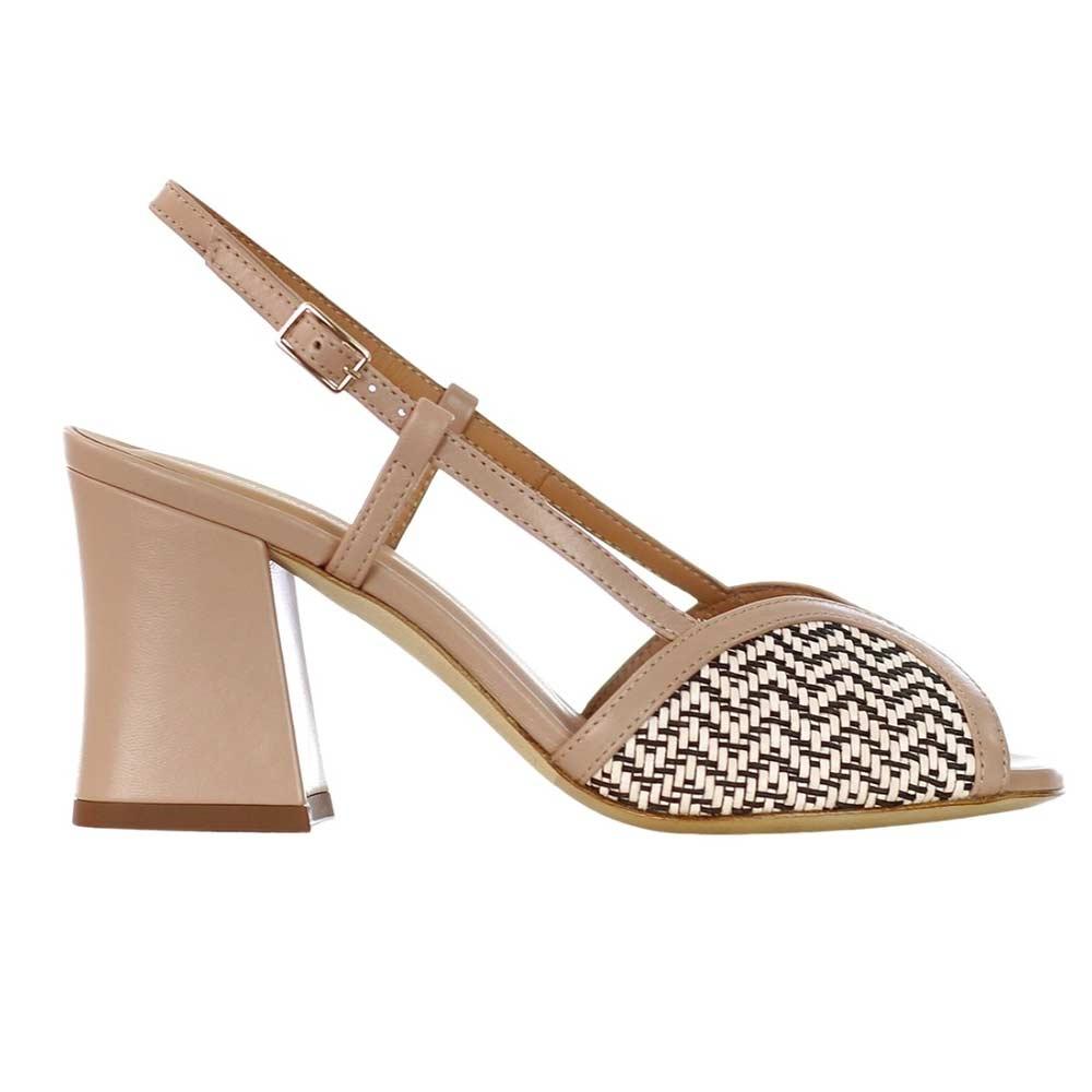 GIANMARCO SORELLI Sandali Gianmarco Sorelli donna Alba 2236 cipria<BR/> 2236/ALBA SPIGAT CRUDO SOFTY CIPRIA 