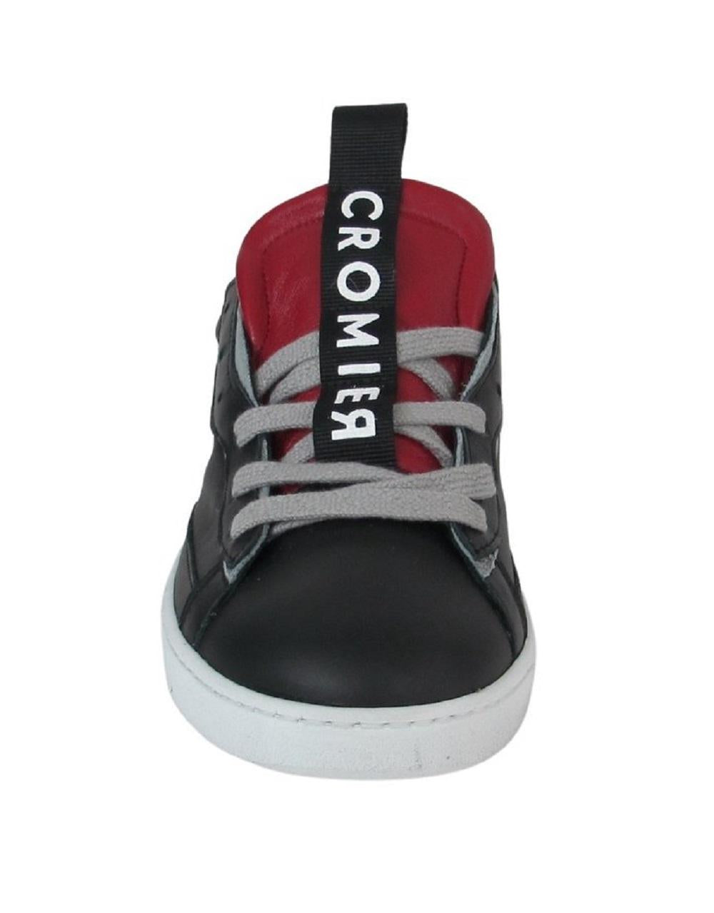 CROMIER Sneakers Cromier uomo C613 Alabama black<BR/><BR/> C613 ALABAMA BLACK 