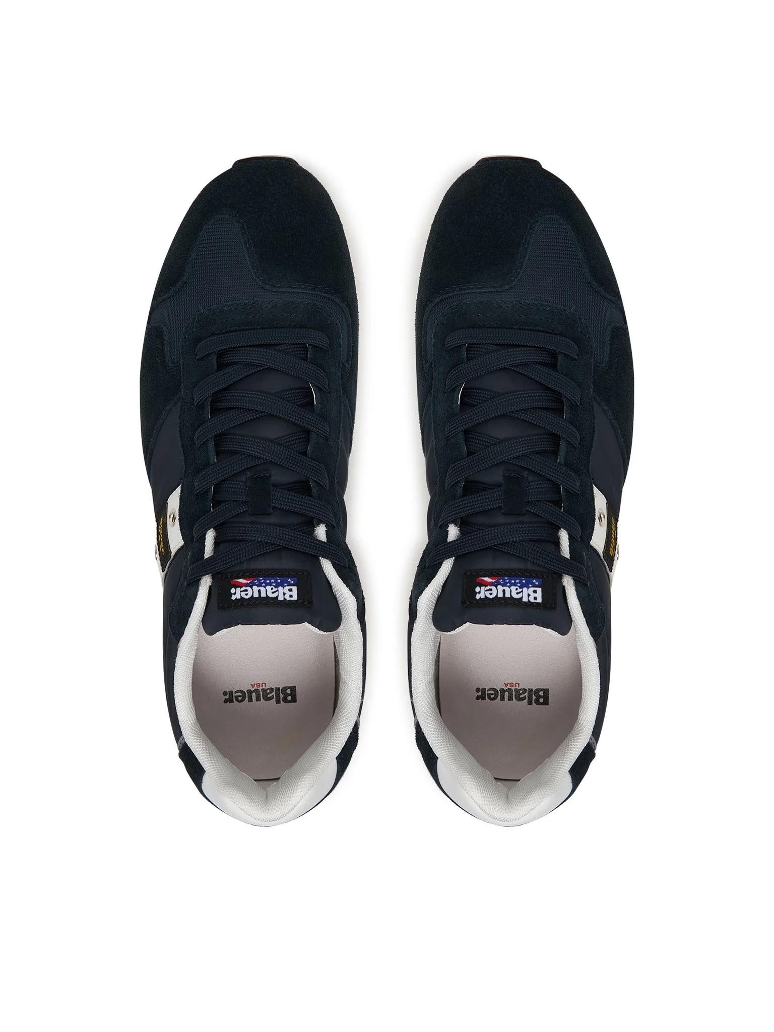 BLAUER Sneakers blauer uomo S6 queens 01 mes navy S6QUEENS01/MES NVY/WHI 