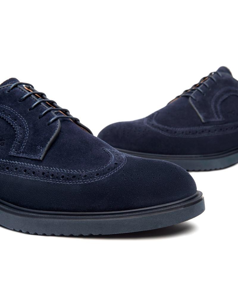 NEROGIARDINI Derby nerogiardini uomo e500611u arold indaco pe25 E500611U 212 COLORADO INDACO 