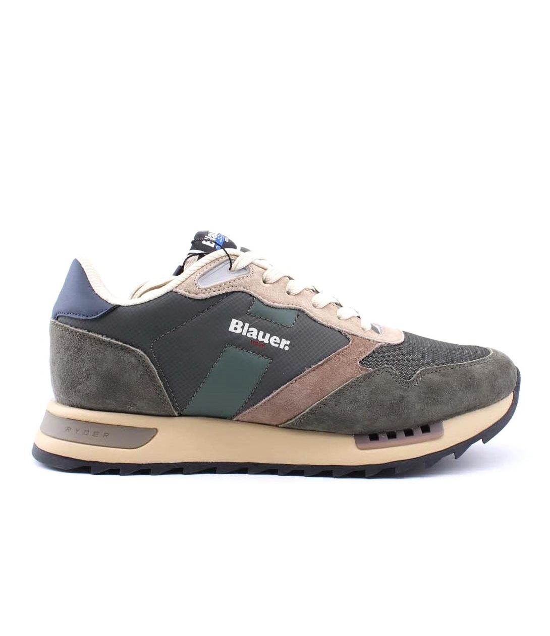 BLAUER Sneakers blauer uomo F5ryder01 military navy AI25 F5RYDER01/NYN MIL/NVY MILITARY NAVY 