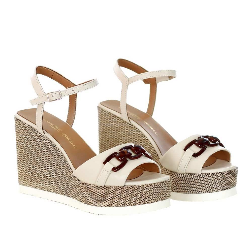 GIANMARCO SORELLI Sandali Gianmarco Sorelli donna Vale 2165 milk<BR/> 2165/VALE/XL SOFTY MILK 